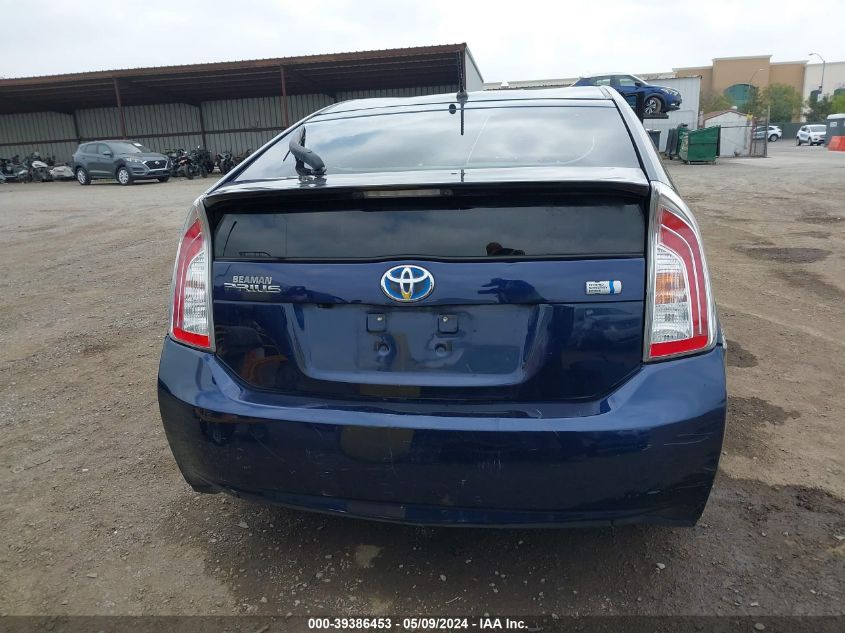 2015 Toyota Prius Two VIN: JTDKN3DU5F0441768 Lot: 39386453