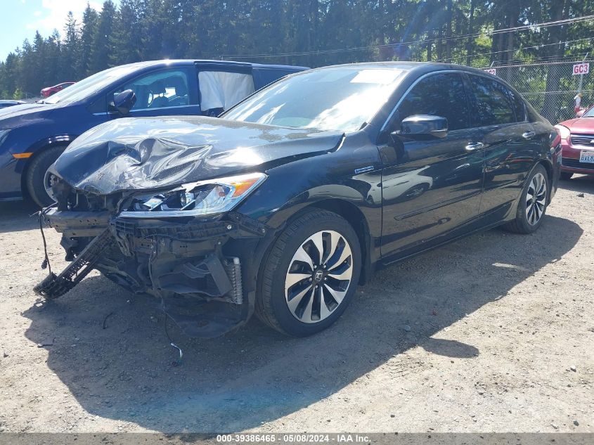 2017 Honda Accord Hybrid Ex-L VIN: JHMCR6F50HC029502 Lot: 39386465