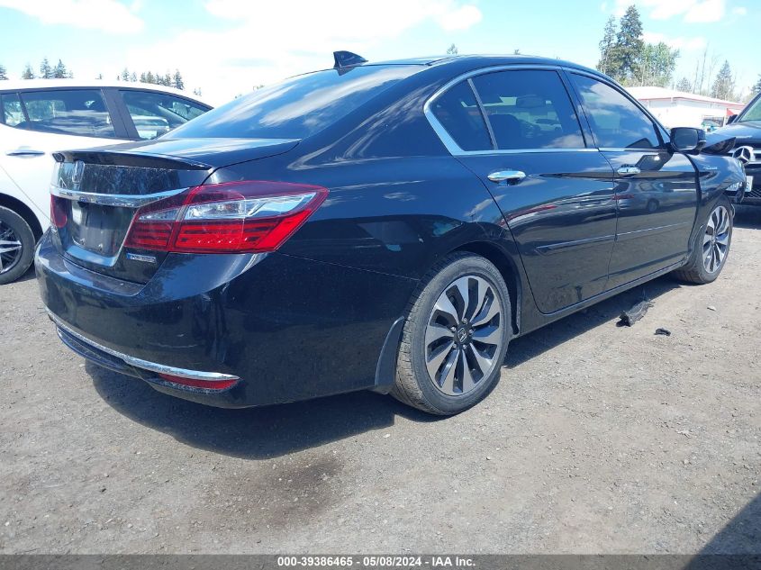 2017 Honda Accord Hybrid Ex-L VIN: JHMCR6F50HC029502 Lot: 39386465