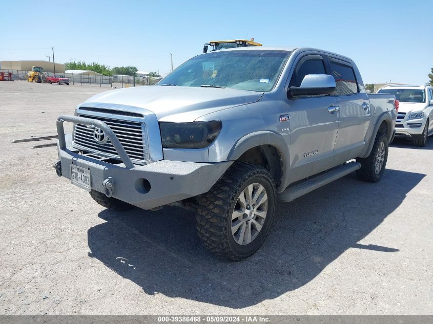 2010 Toyota Tundra Limited 5.7L V8 VIN: 5TFHW5F18AX148548 Lot: 39386468