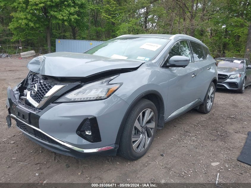 2021 Nissan Murano Sl VIN: 5N1AZ2CS6MC119819 Lot: 39386471