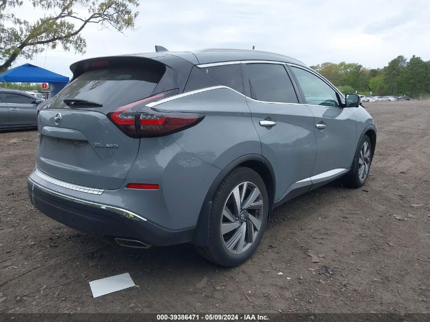 2021 Nissan Murano Sl VIN: 5N1AZ2CS6MC119819 Lot: 39386471