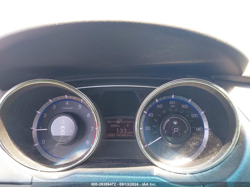 2013 Hyundai Sonata Gls VIN: 5NPEB4AC8DH646010 Lot: 39386472