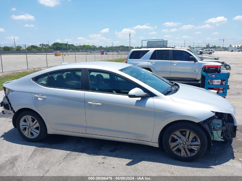 2019 Hyundai Elantra Sel VIN: KMHD84LF3KU843666 Lot: 39386476