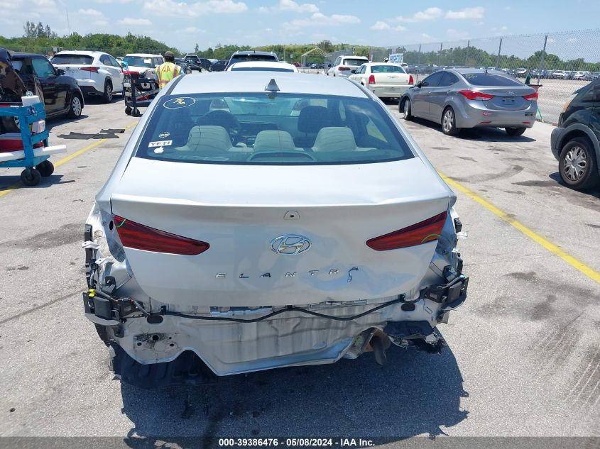 VIN KMHD84LF3KU843666 2019 HYUNDAI ELANTRA SEL