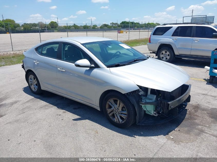 2019 Hyundai Elantra Sel VIN: KMHD84LF3KU843666 Lot: 39386476