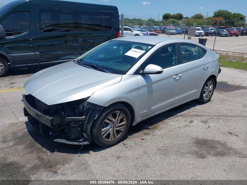 2019 Hyundai Elantra Sel VIN: KMHD84LF3KU843666 Lot: 39386476