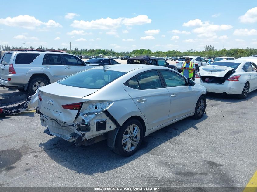 2019 Hyundai Elantra Sel VIN: KMHD84LF3KU843666 Lot: 39386476