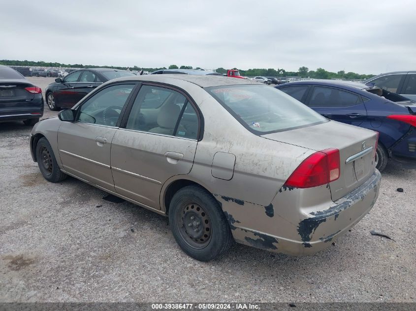 2002 Honda Civic Lx VIN: 2HGES16622H508228 Lot: 39386477