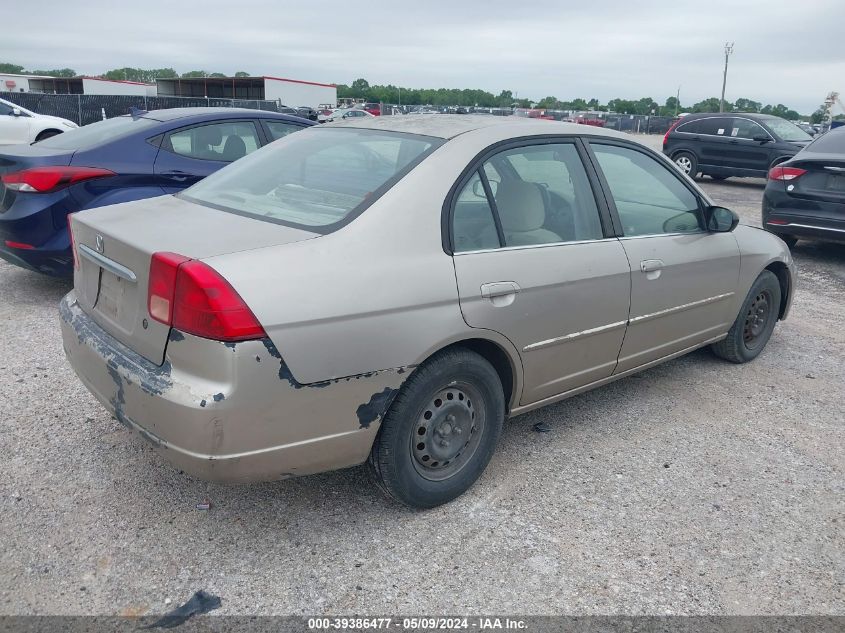 2002 Honda Civic Lx VIN: 2HGES16622H508228 Lot: 39386477