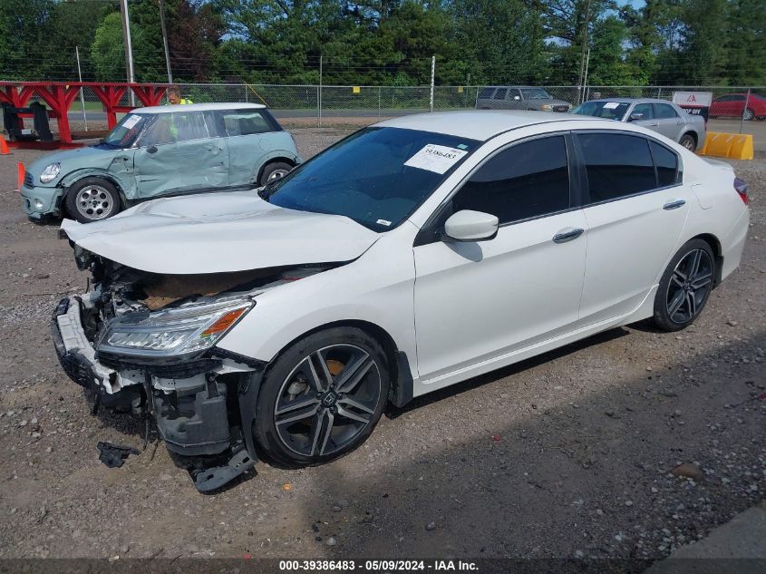 2016 Honda Accord Sport VIN: 1HGCR2F55GA154632 Lot: 39386483