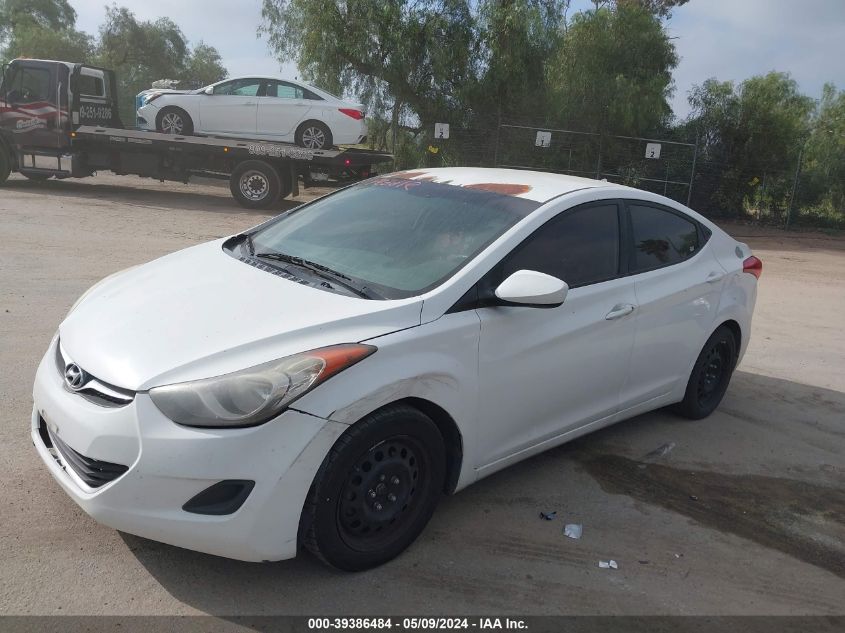 2013 Hyundai Elantra Gls VIN: 5NPDH4AE4DH200707 Lot: 39386484