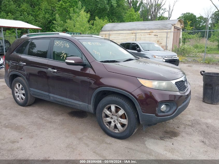 2011 Kia Sorento Lx VIN: 5XYKT4A14BG126115 Lot: 39386486