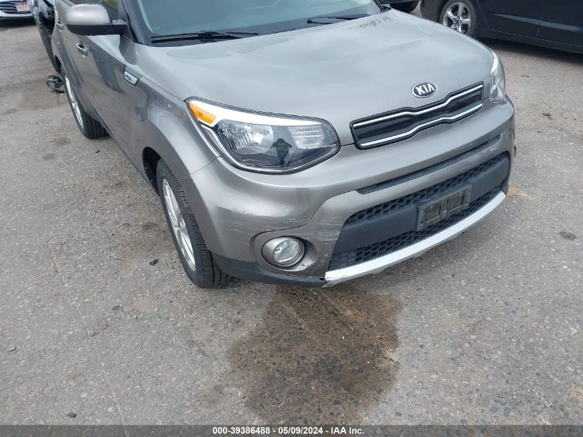 2018 Kia Soul + VIN: KNDJP3A57J7592291 Lot: 39386488