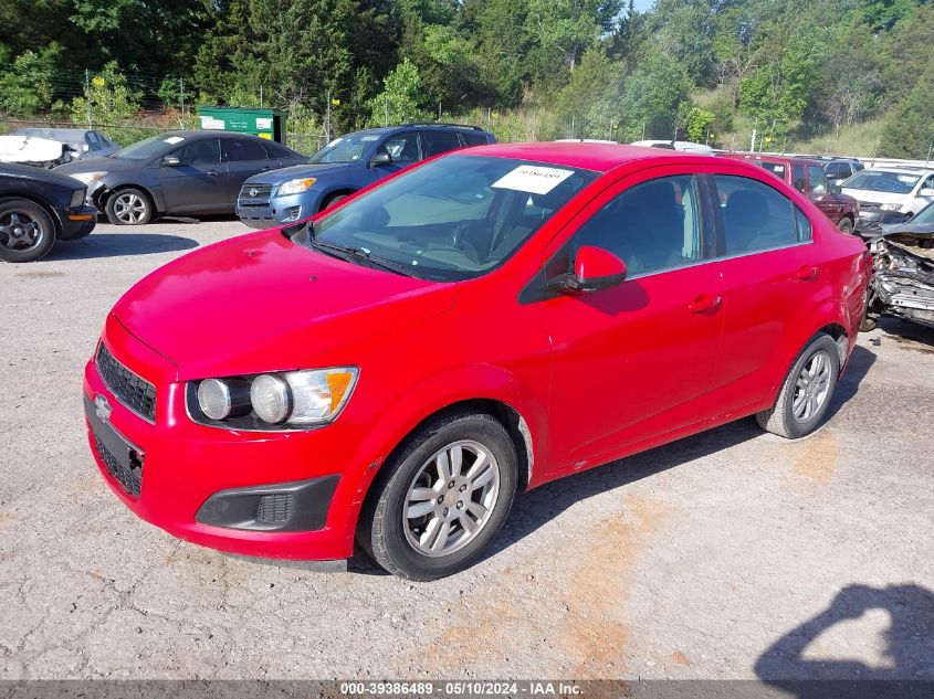 2015 Chevrolet Sonic Lt Auto VIN: 1G1JC5SH9F4216872 Lot: 39386489