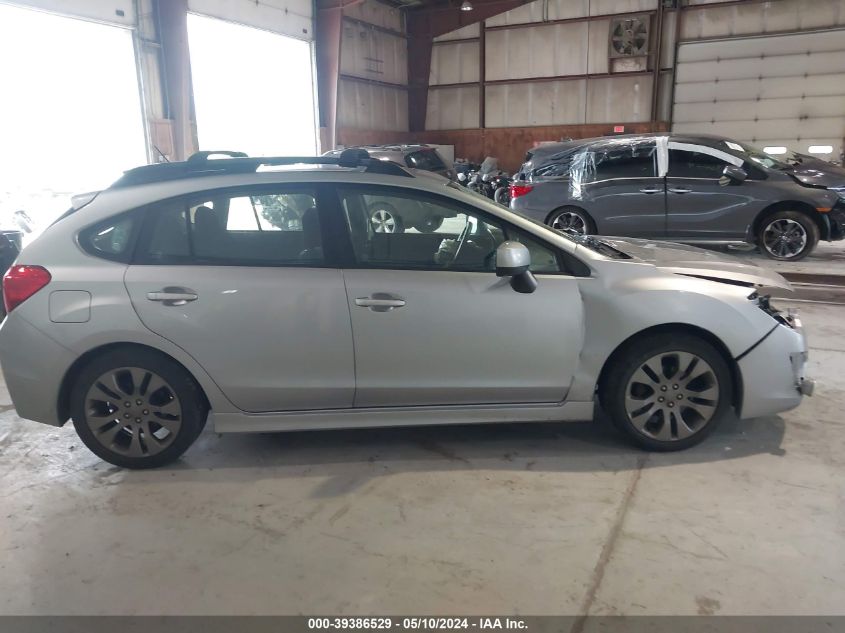 2013 Subaru Impreza 2.0I Sport Premium VIN: JF1GPAL6XD1882767 Lot: 39386529