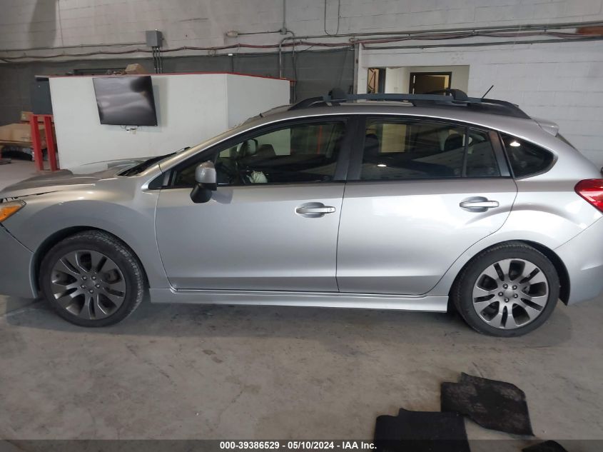 2013 Subaru Impreza 2.0I Sport Premium VIN: JF1GPAL6XD1882767 Lot: 39386529