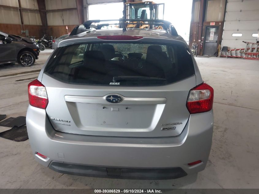 2013 Subaru Impreza 2.0I Sport Premium VIN: JF1GPAL6XD1882767 Lot: 39386529