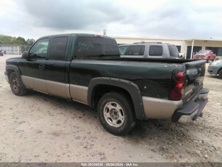 2003 Chevrolet Silverado 1500 Ls VIN: 2GCEC19V731331099 Lot: 39386530