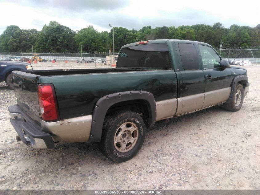 2003 Chevrolet Silverado 1500 Ls VIN: 2GCEC19V731331099 Lot: 39386530