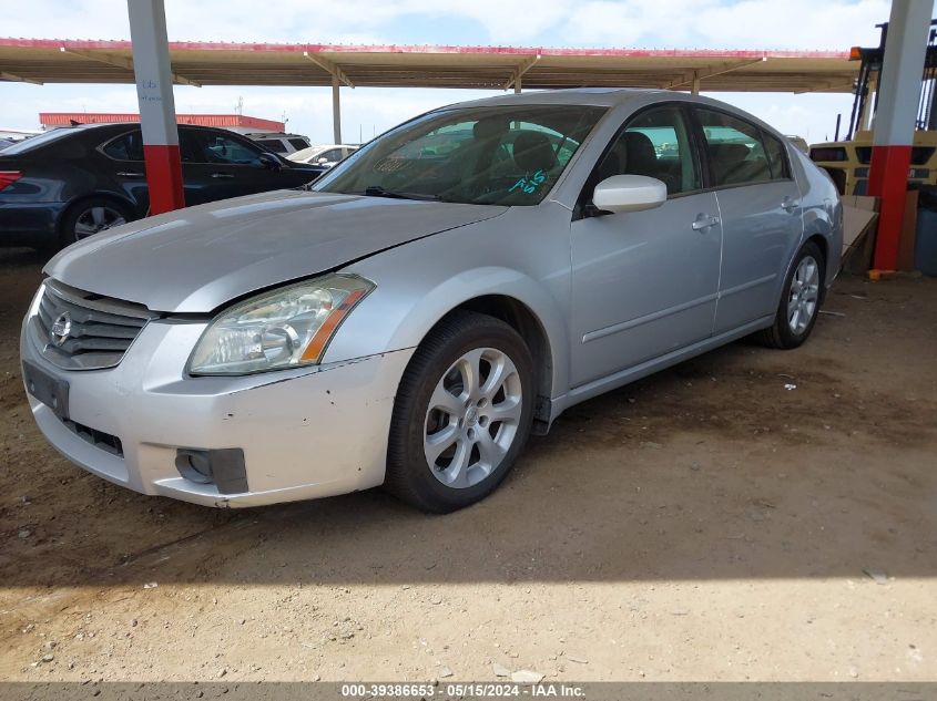 2007 Nissan Maxima 3.5 Sl VIN: 1N4BA41EX7C853558 Lot: 39386653