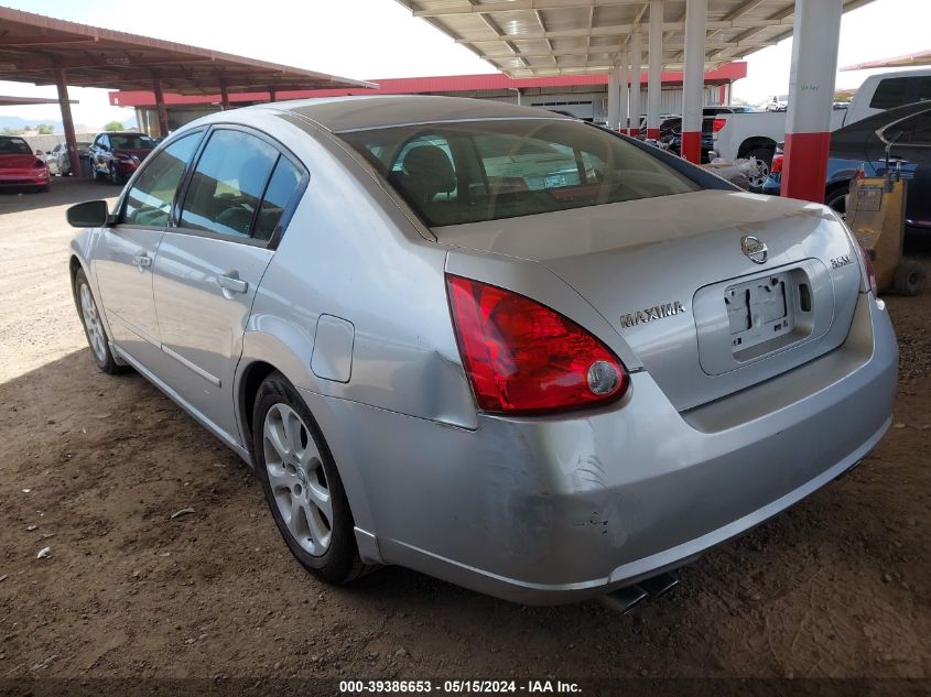 2007 Nissan Maxima 3.5 Sl VIN: 1N4BA41EX7C853558 Lot: 39386653