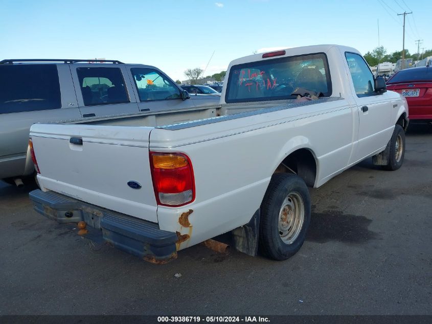 1998 Ford Ranger Splash/Xl/Xlt VIN: 1FTYR10U6WUA30221 Lot: 39386719