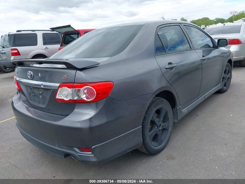 2012 Toyota Corolla S VIN: 5YFBU4EE4CP070569 Lot: 39386734