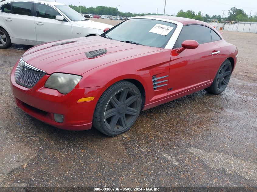 2005 Chrysler Crossfire Limited VIN: 1C3AN69L75X038818 Lot: 39386736