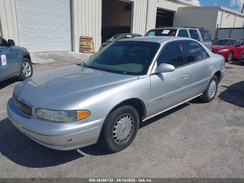 2000 Buick Century Custom VIN: 2G4WS52J2Y1322030 Lot: 39386739