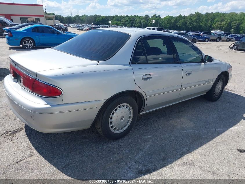 2000 Buick Century Custom VIN: 2G4WS52J2Y1322030 Lot: 39386739