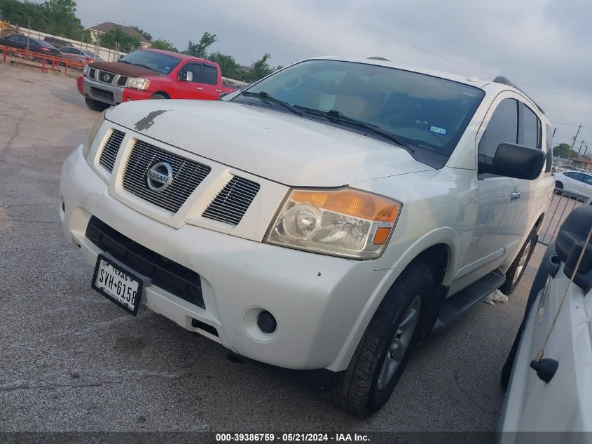 2013 Nissan Armada Sv VIN: 5N1BA0ND8DN603378 Lot: 39386759