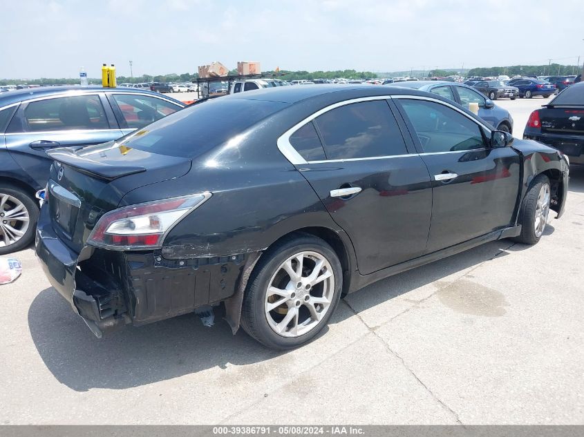 2012 Nissan Maxima 3.5 S VIN: 1N4AA5AP6CC849634 Lot: 39386791