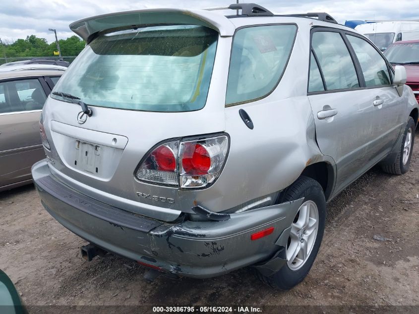 2001 Lexus Rx 300 Base (A4) VIN: JTJHF10U110191162 Lot: 39386795