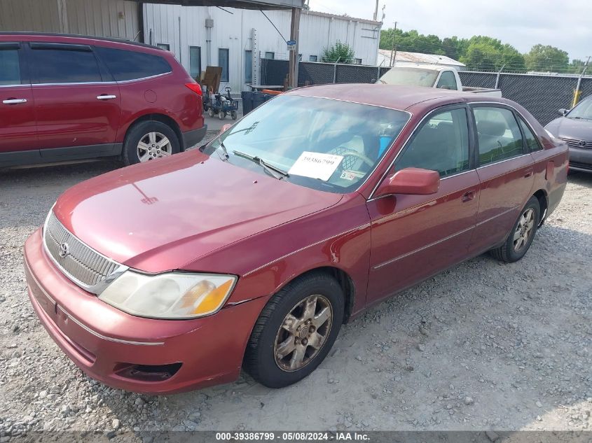 2001 Toyota Avalon Xl VIN: 4T1BF28B61U194841 Lot: 39386799