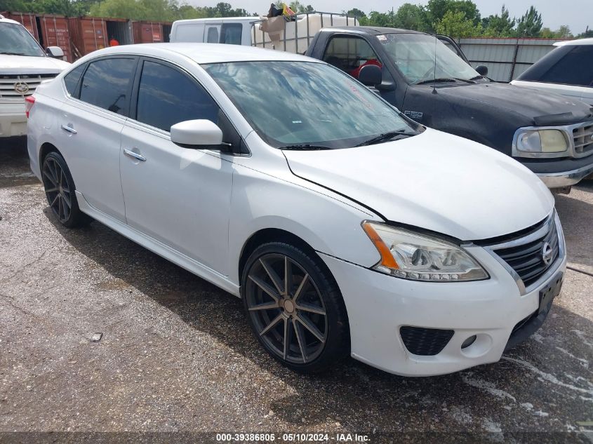 2014 Nissan Sentra Sr VIN: 3N1AB7AP3EY255891 Lot: 39386805