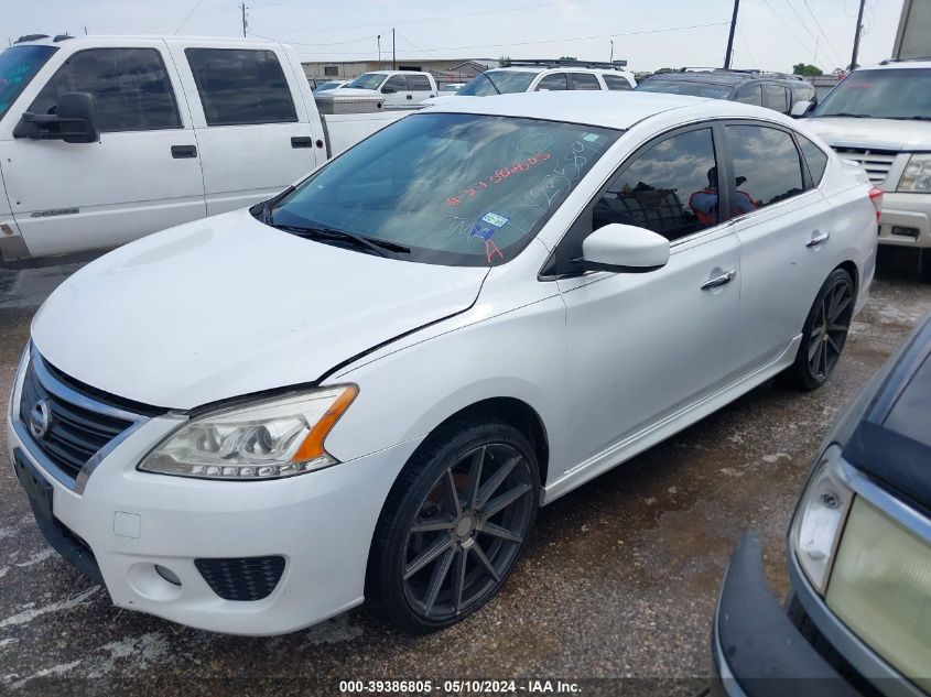 2014 Nissan Sentra Sr VIN: 3N1AB7AP3EY255891 Lot: 39386805