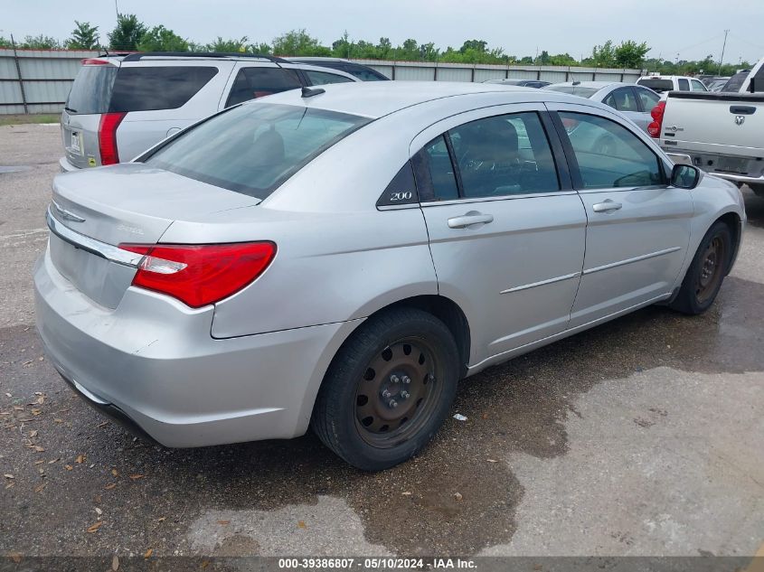 2012 Chrysler 200 Lx VIN: 1C3CCBAB3CN317959 Lot: 39386807