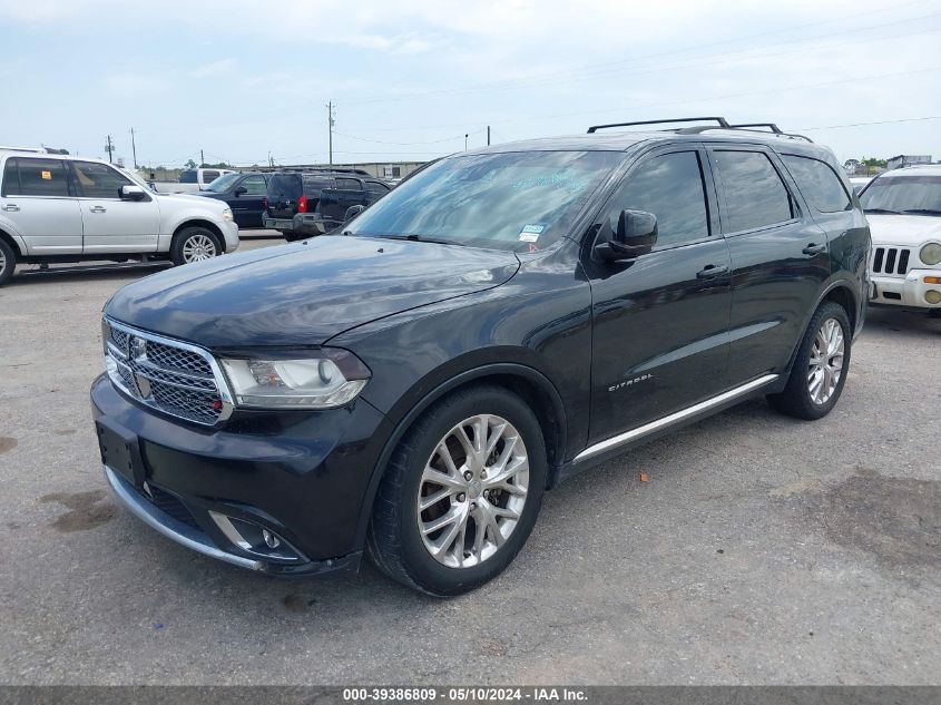 2014 Dodge Durango Citadel VIN: 1C4SDHET8EC503084 Lot: 39386809