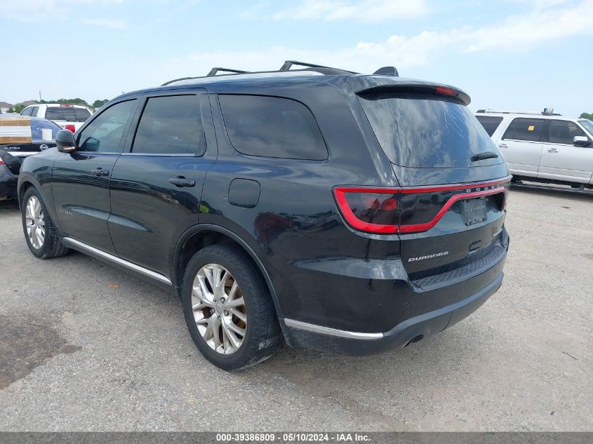 2014 Dodge Durango Citadel VIN: 1C4SDHET8EC503084 Lot: 39386809