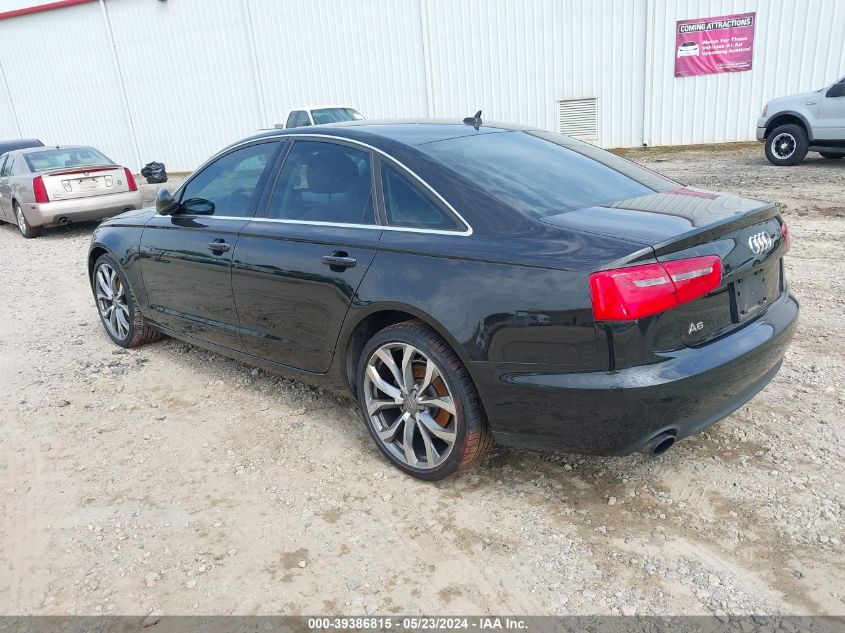 2013 Audi A6 2.0T Premium VIN: WAUGFAFC0DN070544 Lot: 39386815