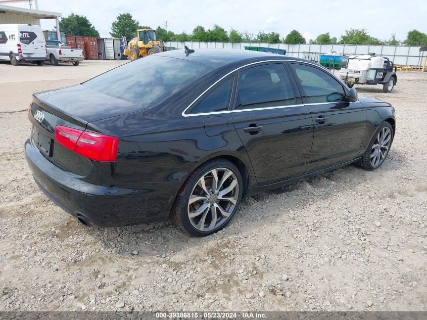 2013 Audi A6 2.0T Premium VIN: WAUGFAFC0DN070544 Lot: 39386815