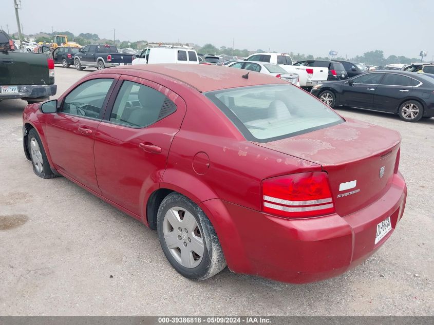 2008 Dodge Avenger Se VIN: 1B3LC46K28N613466 Lot: 39386818