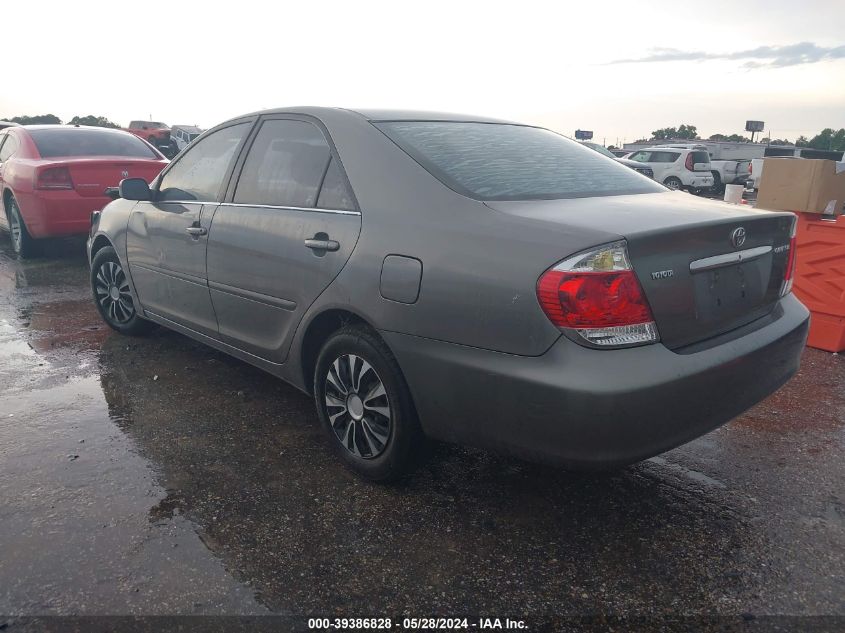 2006 Toyota Camry Le VIN: 4T1BE32K96U705371 Lot: 39386828