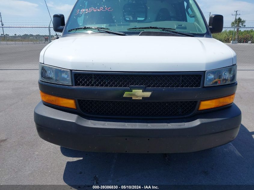 2020 Chevrolet Express Cargo Rwd 2500 Regular Wheelbase Wt VIN: 1GCWGAFP3L1163904 Lot: 39386830