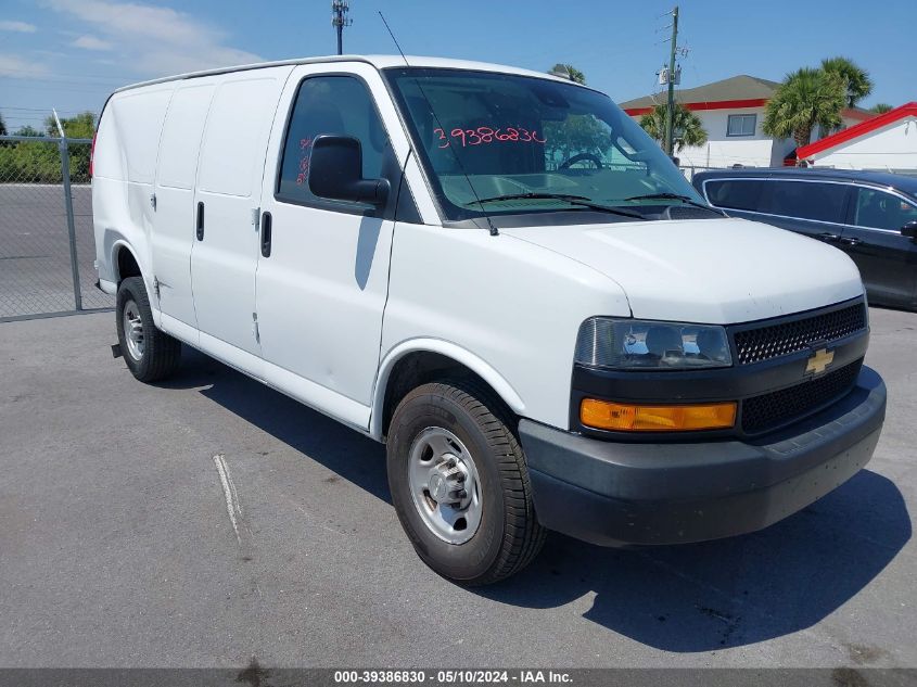 2020 Chevrolet Express Cargo Rwd 2500 Regular Wheelbase Wt VIN: 1GCWGAFP3L1163904 Lot: 39386830