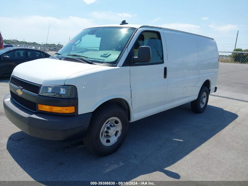 2020 Chevrolet Express Cargo Rwd 2500 Regular Wheelbase Wt VIN: 1GCWGAFP3L1163904 Lot: 39386830