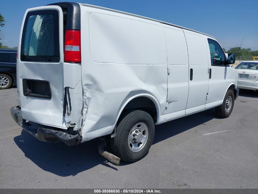 2020 Chevrolet Express Cargo Rwd 2500 Regular Wheelbase Wt VIN: 1GCWGAFP3L1163904 Lot: 39386830