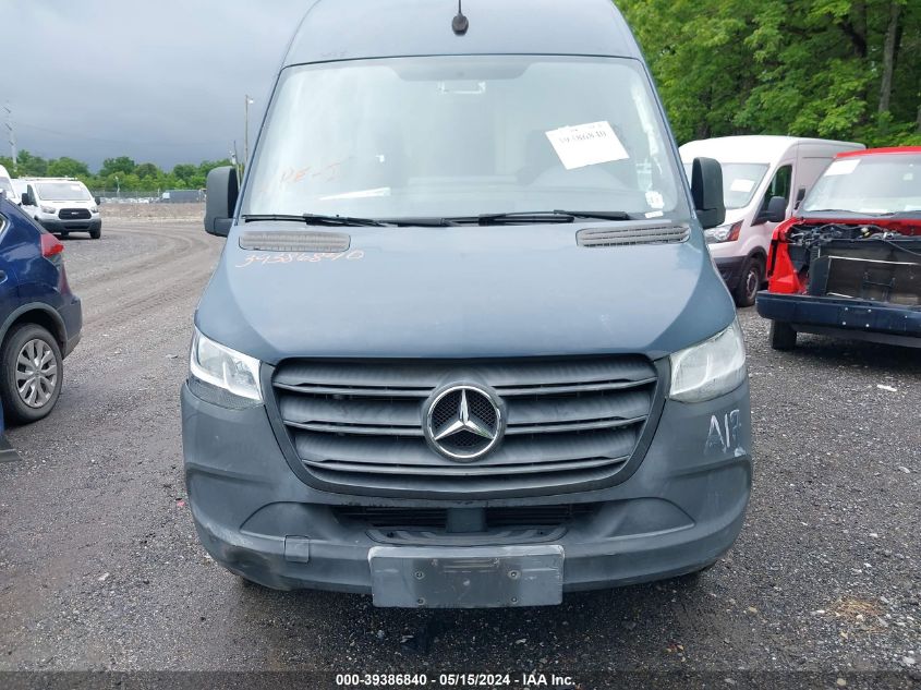 2019 Mercedes-Benz Sprinter 2500 High Roof V6/Standard Roof V6 VIN: WD4PF0CD6KP058299 Lot: 39386840