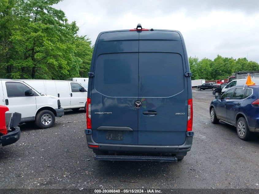 2019 Mercedes-Benz Sprinter 2500 High Roof V6/Standard Roof V6 VIN: WD4PF0CD6KP058299 Lot: 39386840